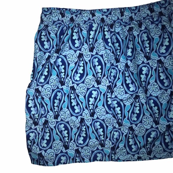 Catalina Paisley Floral Cargo Swim Skirt L 12/14 - Picture 7 of 8